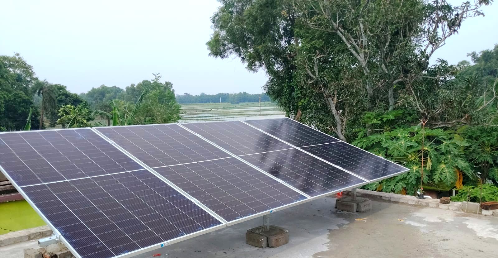 Residential solar project in Sudarsanpur, Bhadrak, Odisha