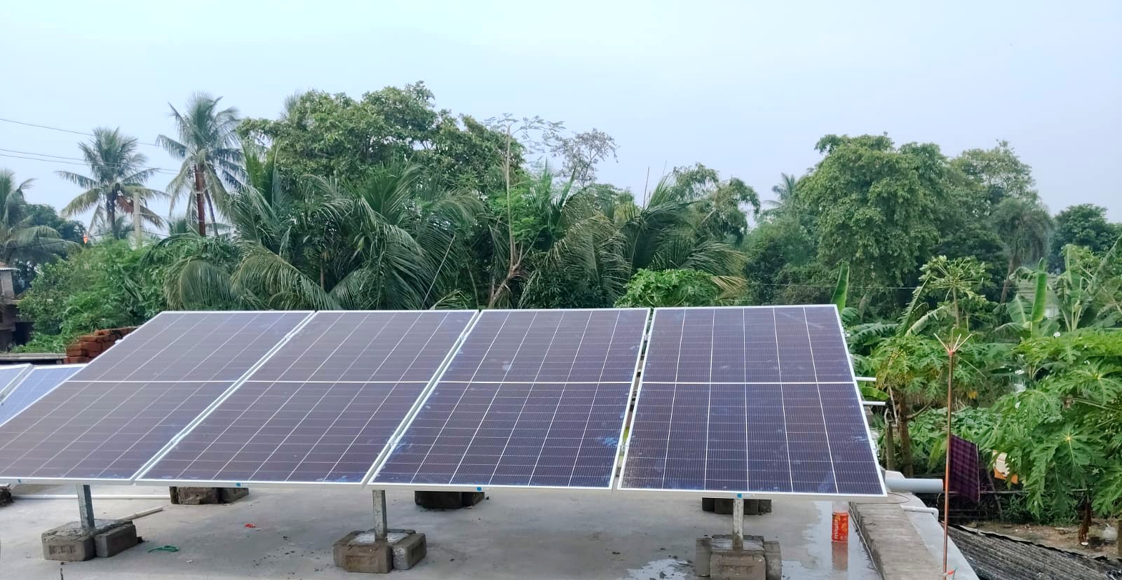 Residential solar project in Sudarsanpur, Bhadrak, Odisha